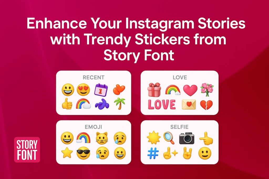 Trendy instagram story